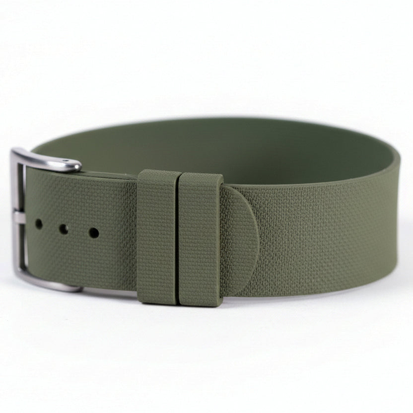 Bracelet FKM une pièce Kaki