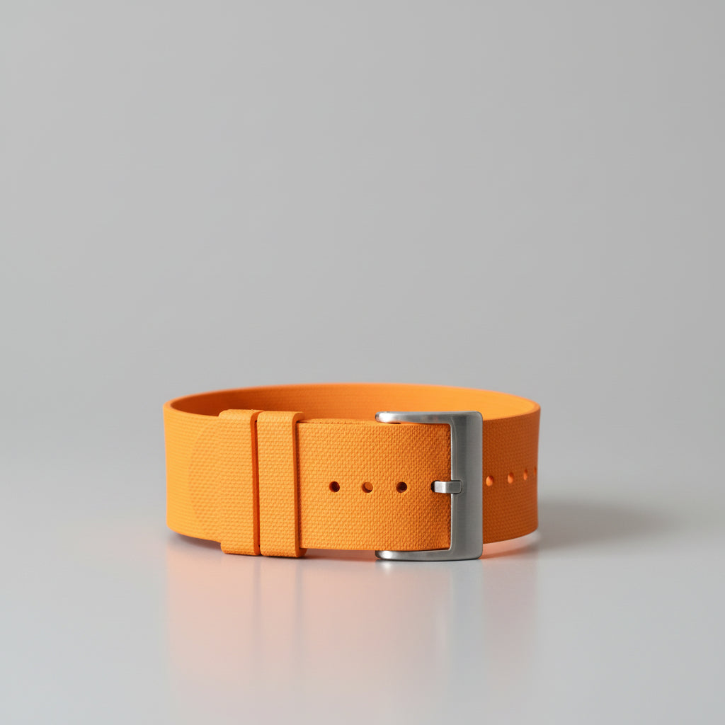 Bracelet FKM une pièce orange