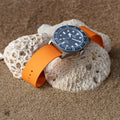 Bracelet FKM une pièce orange