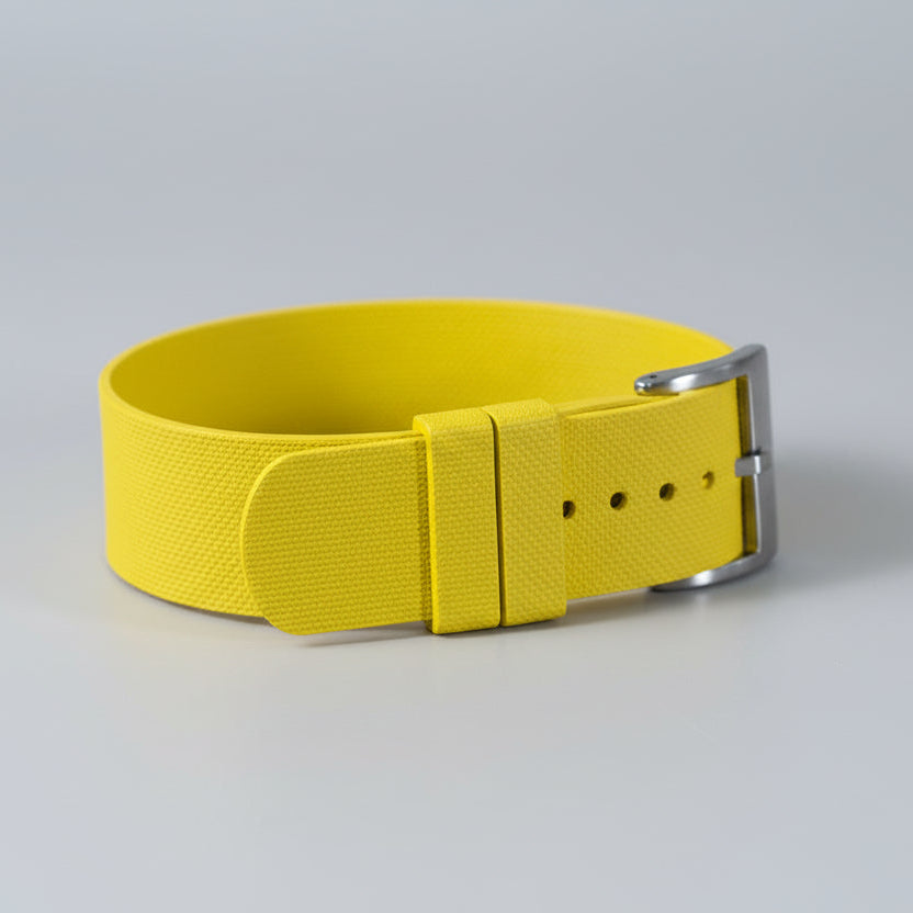Bracelet FKM une pièce jaune